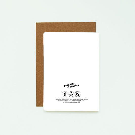 Just a Note to Say I'm Thinking of You - No Pressure Sympathy Card