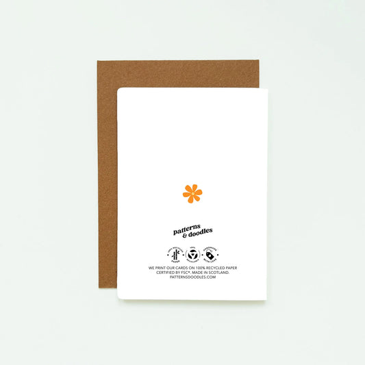 Sending You a Big Hug - Support Card for Friends and Family - Patterns&Doodles