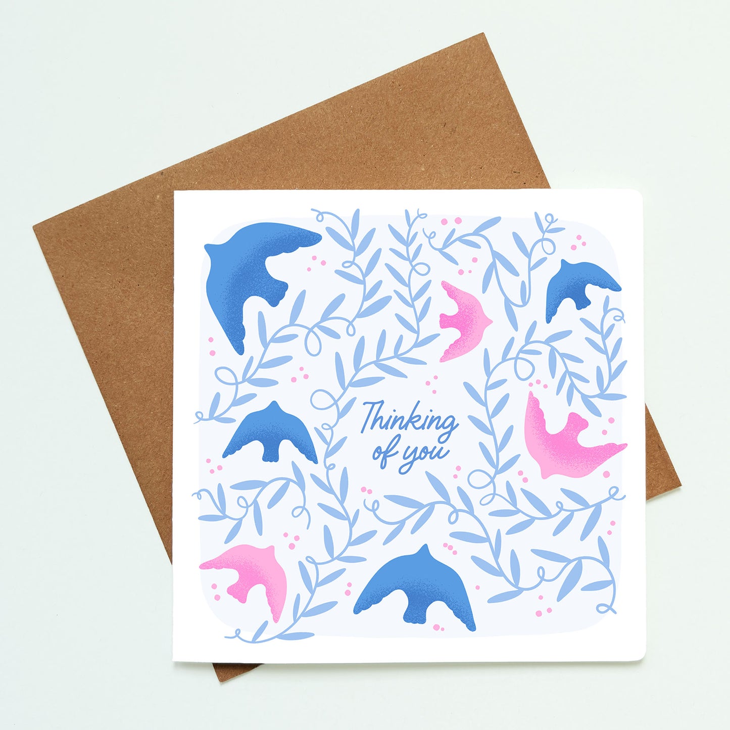Gentle Birds Thinking of You Card