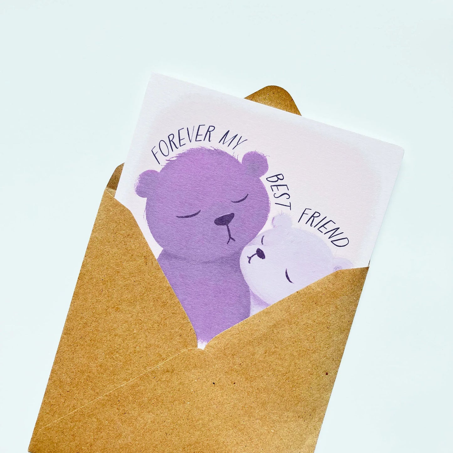 Forever My Best Friend Card - Patterns&Doodles