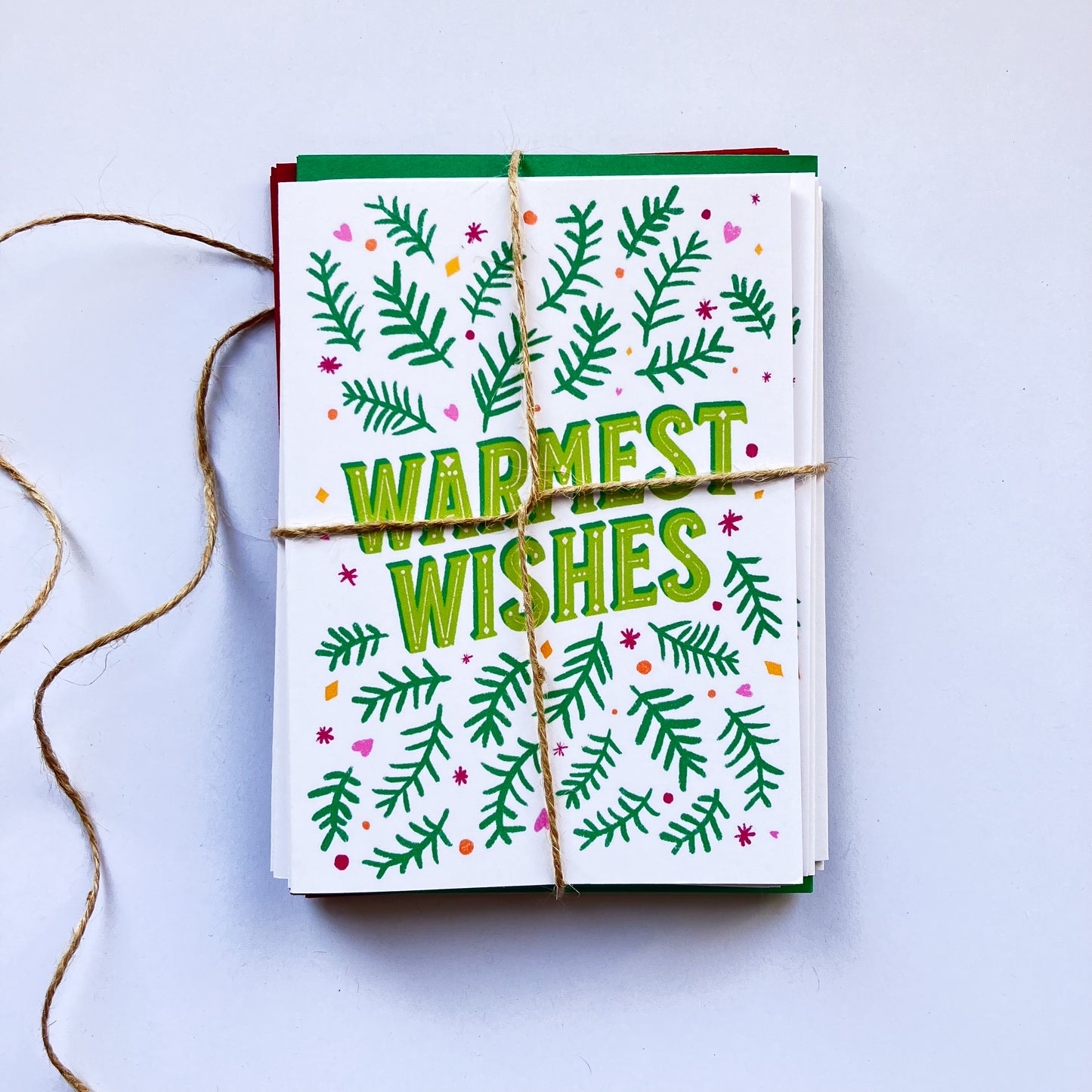 Warmest Wishes Christmas Greeting Card