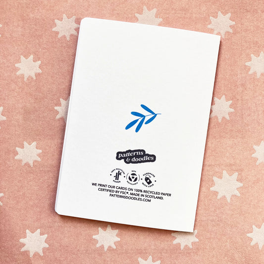 For The Best Mum Ever - Mother's Day Card - Patterns&Doodles