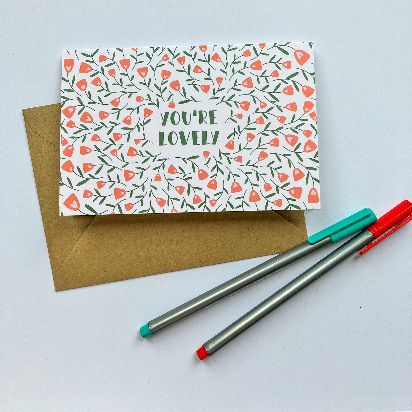 You Are Lovely Greeting Card