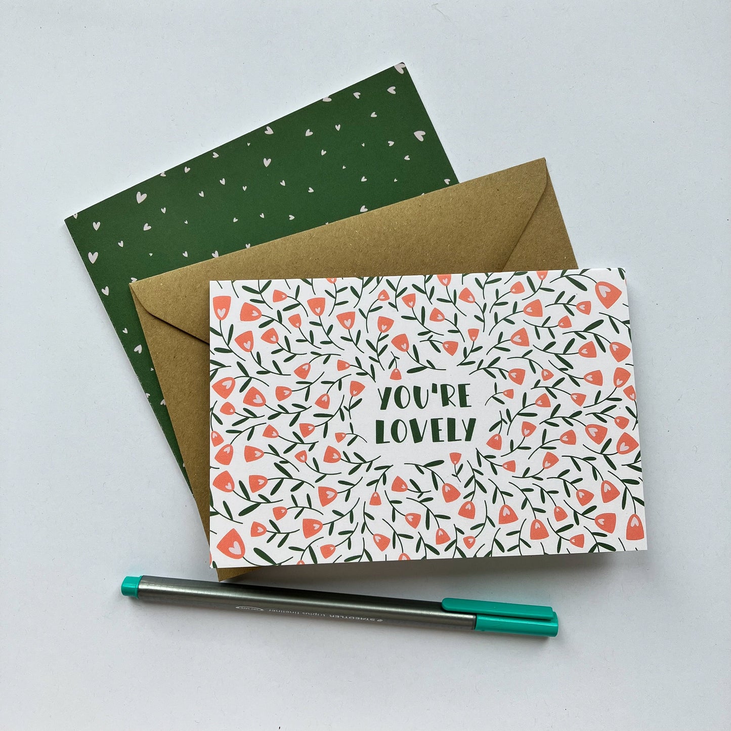 You Are Lovely Greeting Card