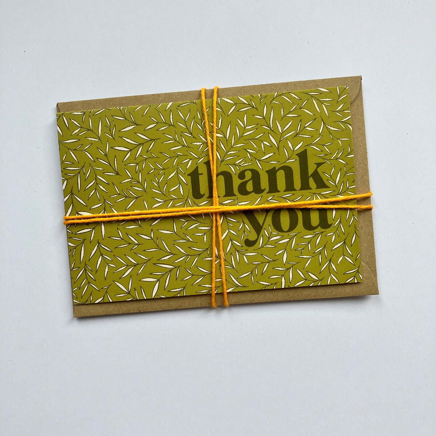 Thank You Foliage Greeting Card