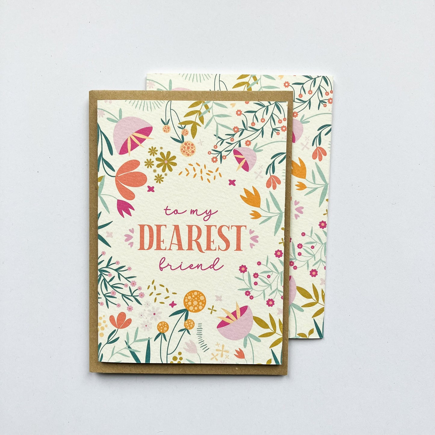 To My Dearest Friend Greeting Card