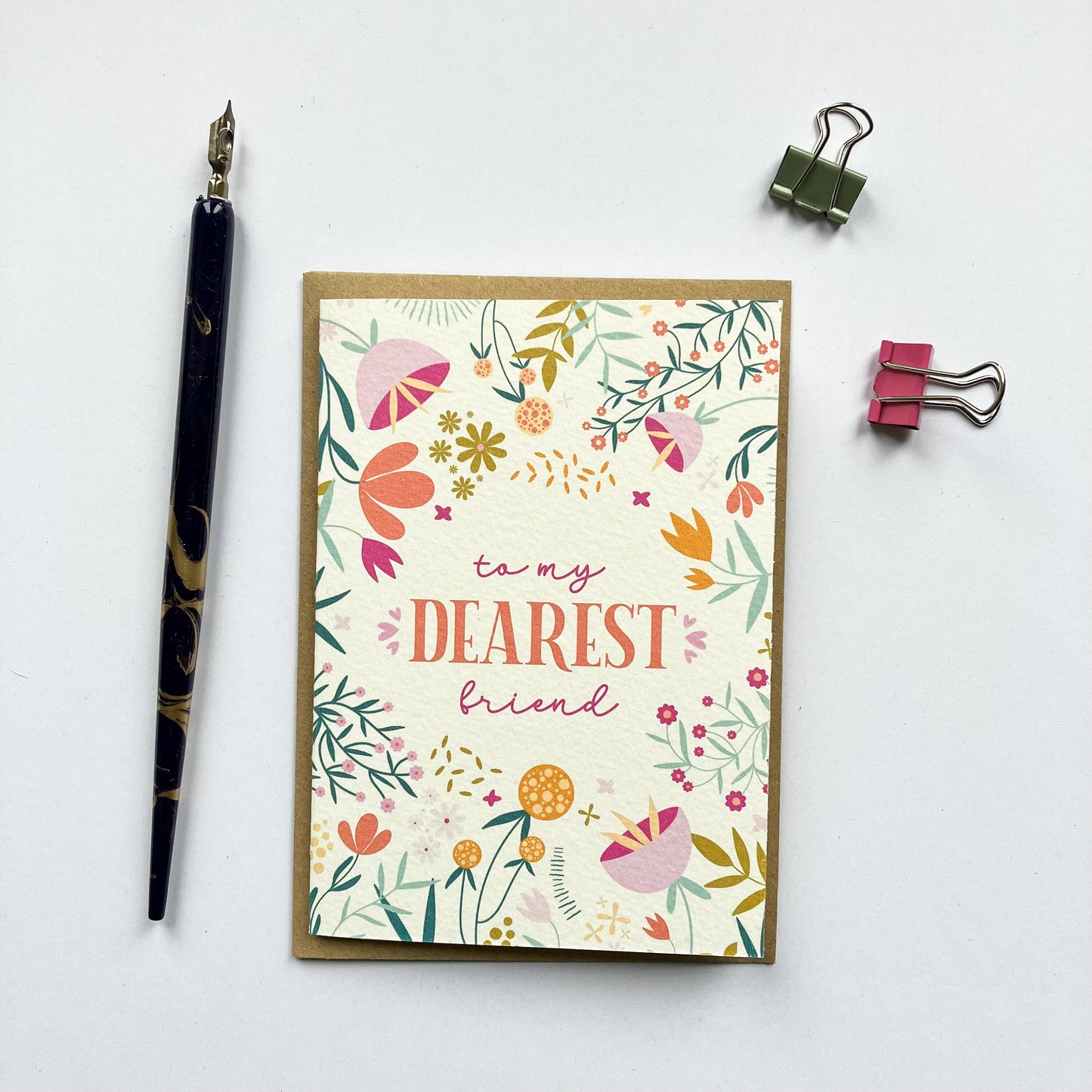 To My Dearest Friend Greeting Card