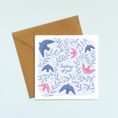 Gentle Birds Thinking of You Card