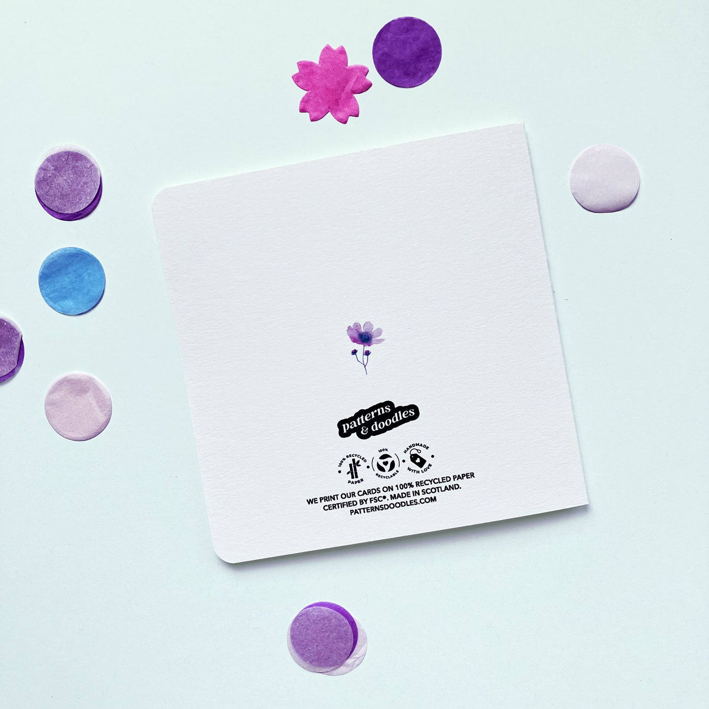 Personalised 30th Birthday Card - Watercolour Floral Wreath