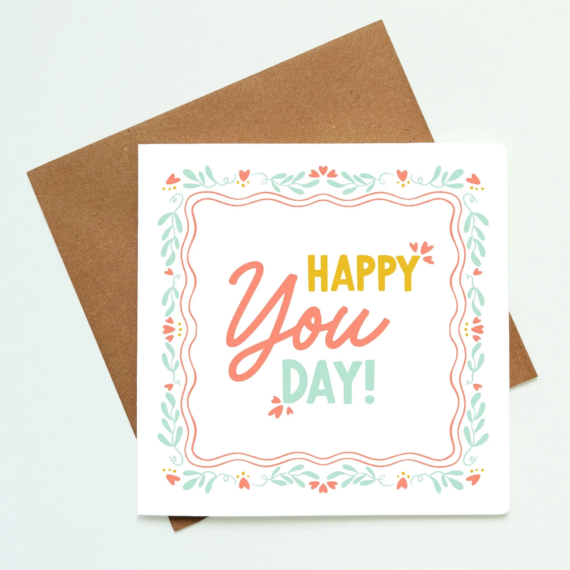 Happy You Day Birthday Card - Patterns&Doodles