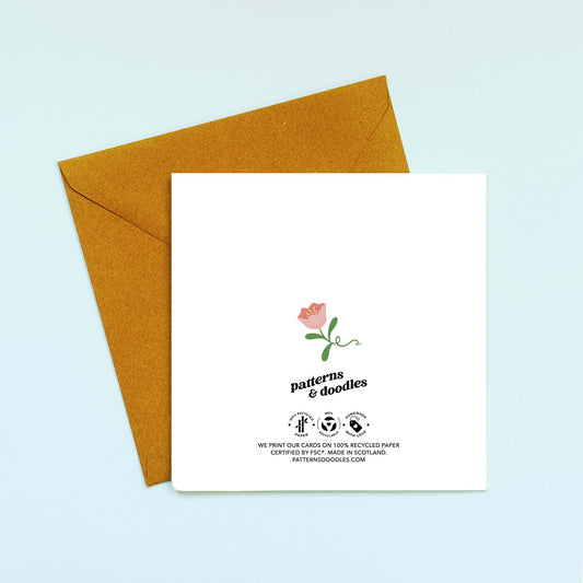 I'm here - Emotional Support Card