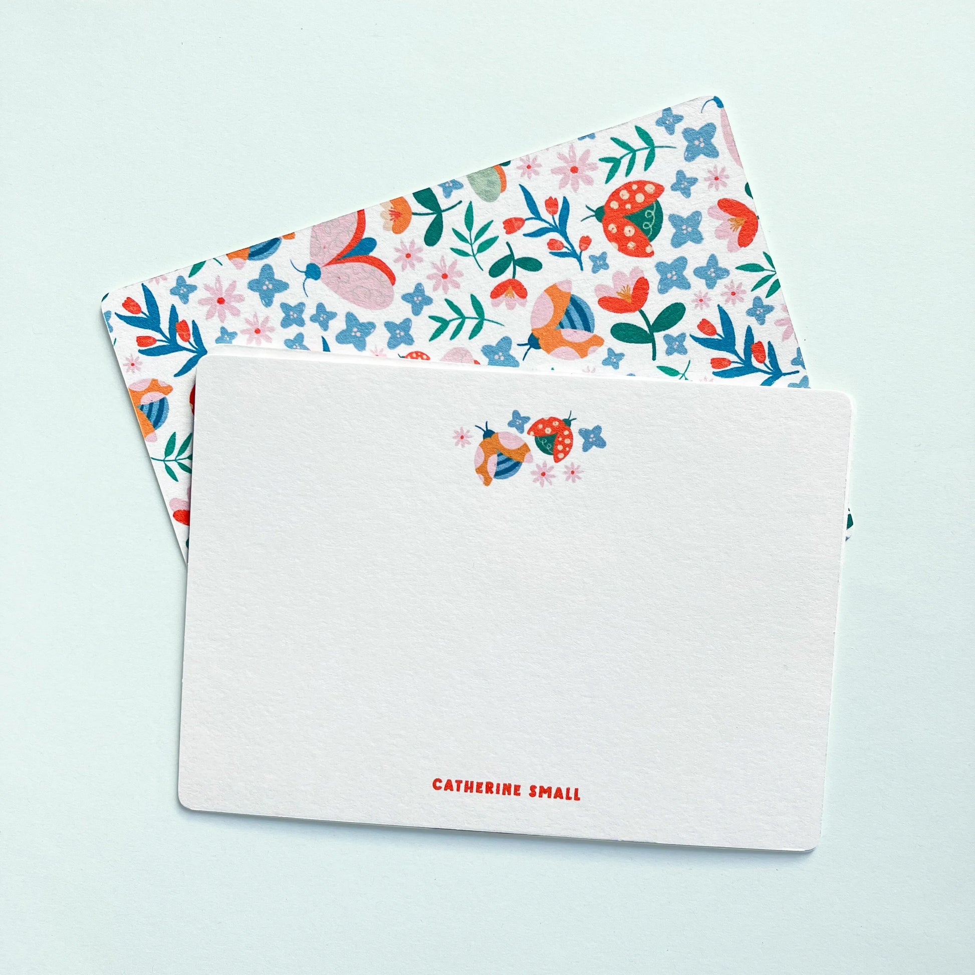 03_butterflies-ladybugs-notecards - Patterns&Doodles