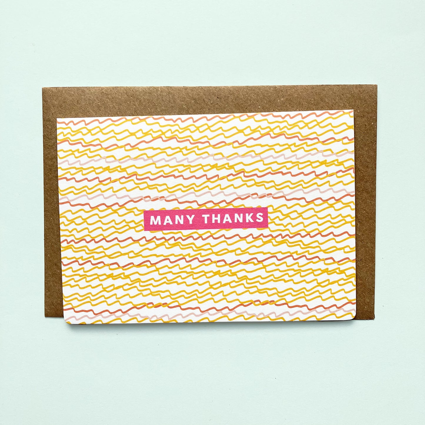 Thank You Cards Bundle of 5 - Pastel Many Thanks