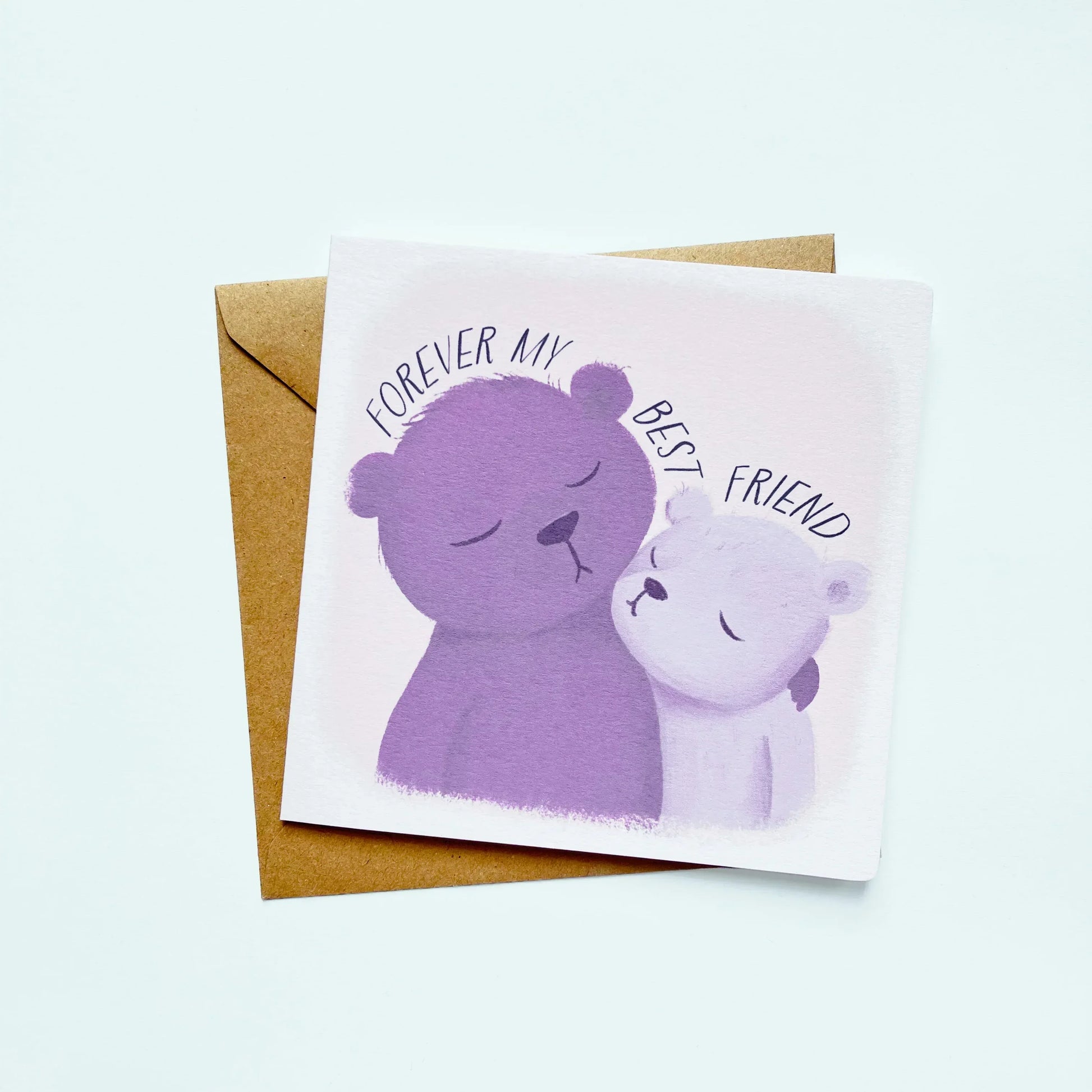 Forever My Best Friend Card - Patterns&Doodles