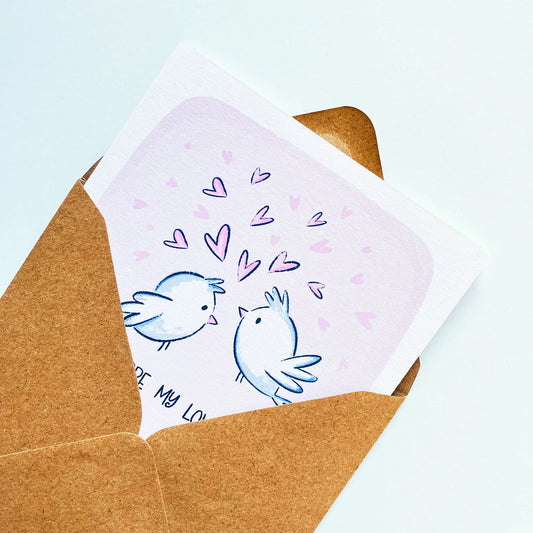 You Are My Love Bird - Patterns&Doodles