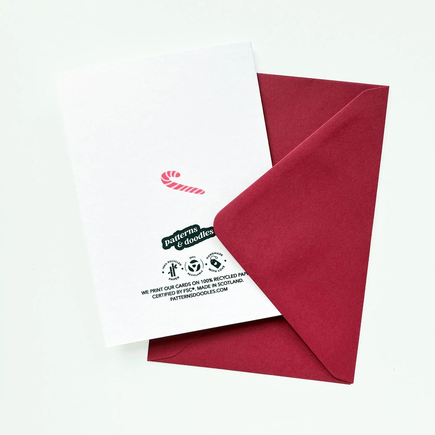 Have a Jolly Christmas Card - Patterns&Doodles