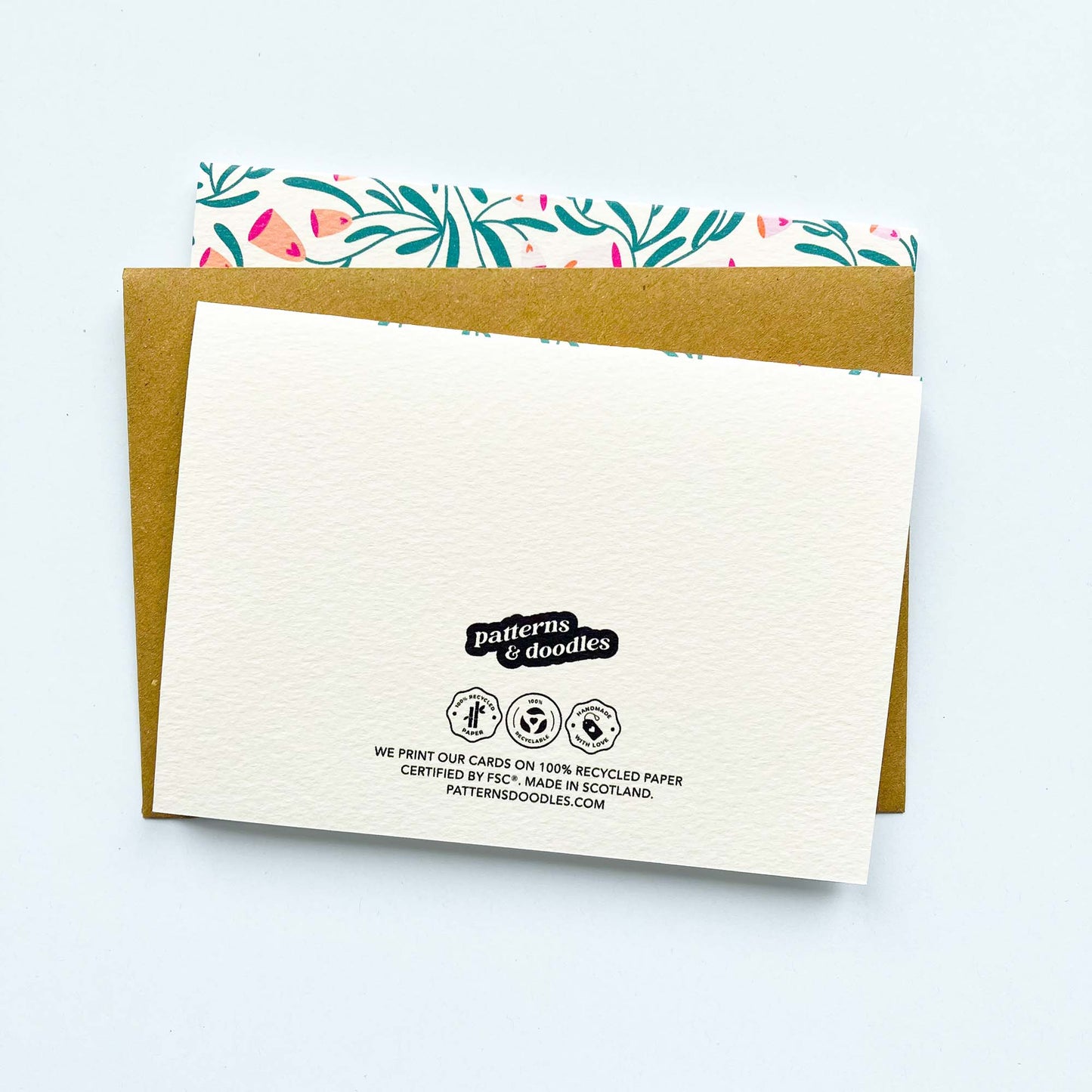 Thanks - Floral Thank You Greeting Card