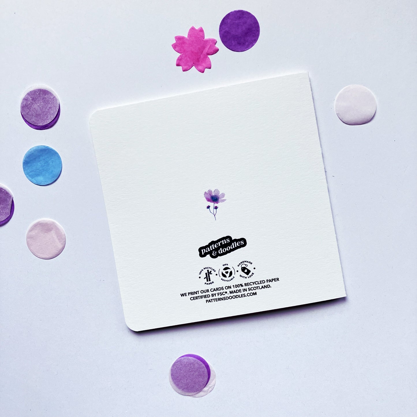 Personalised 30th Birthday Card - Watercolour Floral Wreath