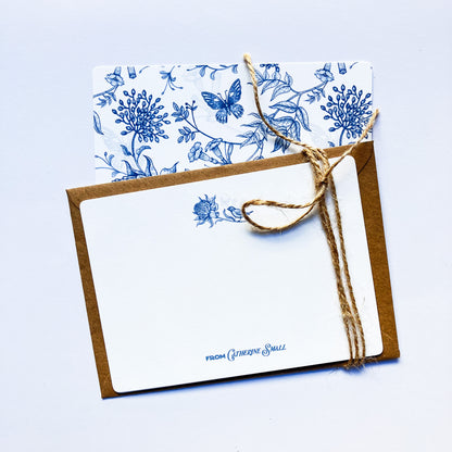 Personalised Note Cards Set