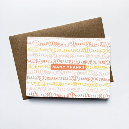 Pastel Thank You Card Bundle - Many Thanks