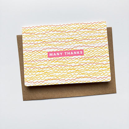 Pastel Thank You Card Bundle - Many Thanks