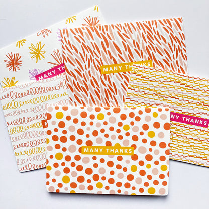 Pastel Thank You Card Bundle - Many Thanks
