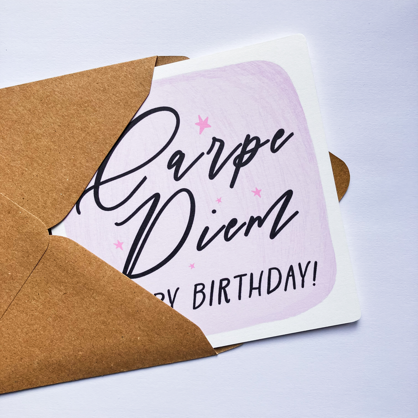 Personalised Birthday Card - Carpe Diem