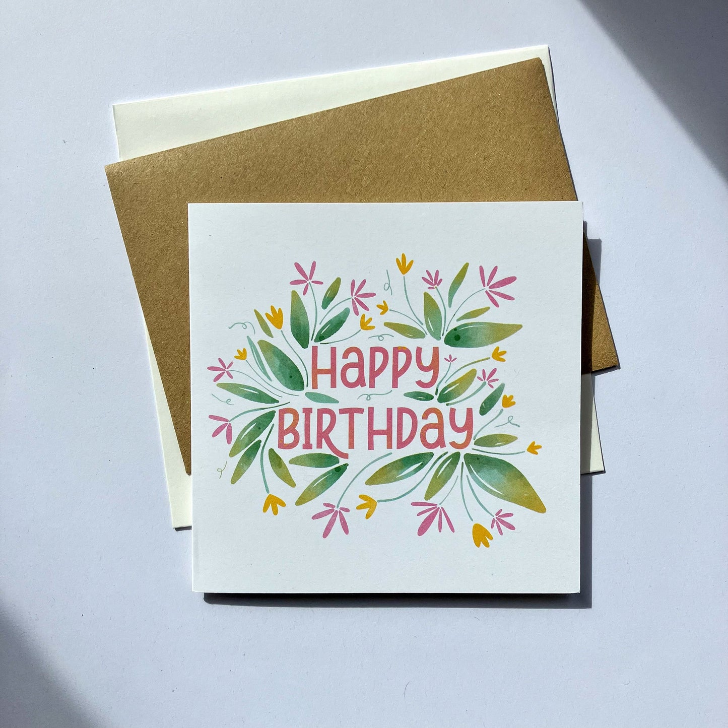 Watercolour Greeting Card