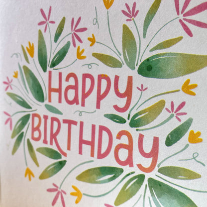 Watercolour Greeting Card