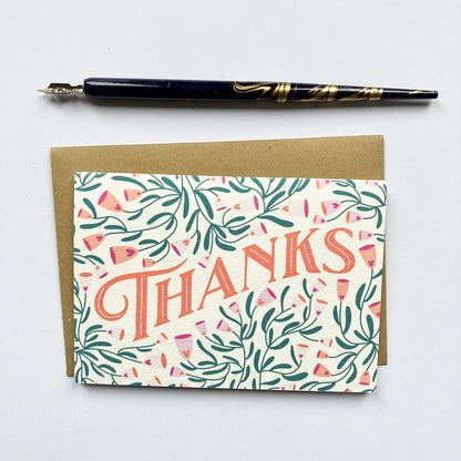 Thanks Greeting Card