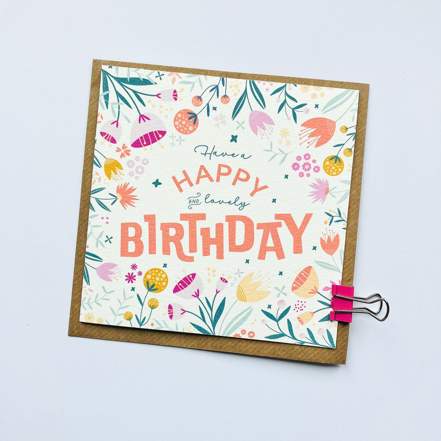 Happy Birthday Garden Greeting Card