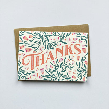 Thanks Greeting Card